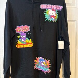Hello Kitty Black Hoodie